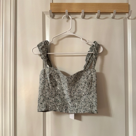 Reformation Clyde Linen Two Piece size 10 - Picture 4 of 13